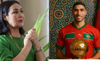 سعاد خيي تعلن مساندتها لحكيمي في سباق الكرة الذهبية