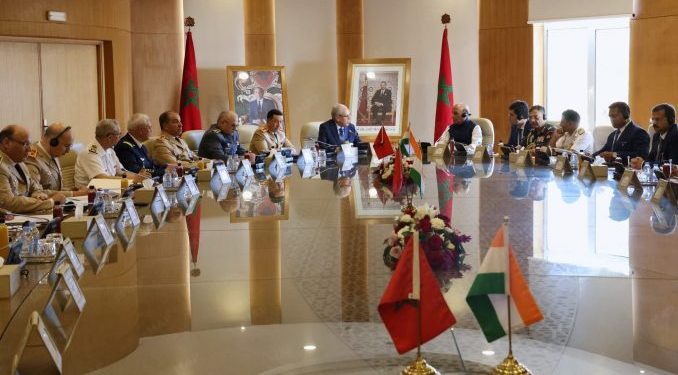 لوديي يستقبل وزير الدفاع بجمهورية الهند