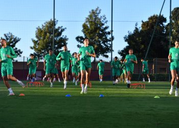 المنتخب الوطني يشدد تحضيراته لمواجهة النيجر