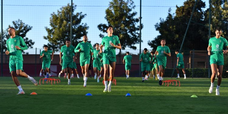 المنتخب الوطني يشدد تحضيراته لمواجهة النيجر