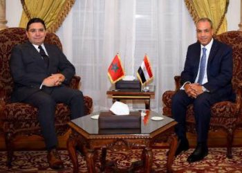 ناصر بوريطة يجري مباحثات مع نظيره المصري بالقاهرة