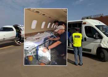 طائرة طبية تنقل طفلا مريضاً بمرض نادر من زاكورة إلى الرباط