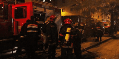 النير_ان تلتهم محلا لبيع مستلزمات الخياطة بطنجة