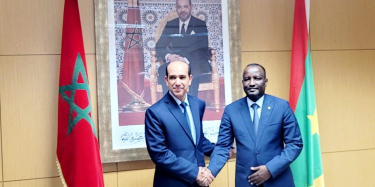 البلاوي يستقبل وزير العدل الموريتاني لتعزيز التعاون القضائي