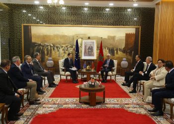 الطالبي العلمي يستقبل الوفد البرلماني الأوروبي لتعزيز الشراكة الاستراتيجية مع المغرب