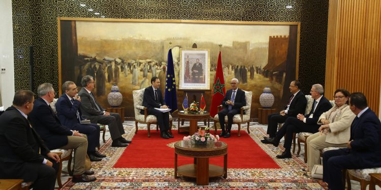 الطالبي العلمي يستقبل الوفد البرلماني الأوروبي لتعزيز الشراكة الاستراتيجية مع المغرب