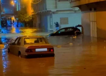 التساقطات المطرية تغرق مدينة العروي