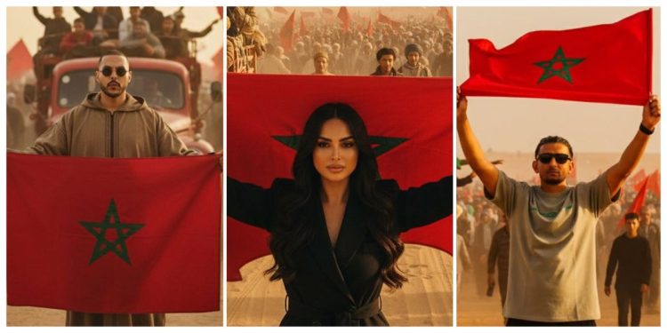 الذكاء الاصطناعي يجمع المشاهير المغاربة في احتفال بذكرى المسيرة الخضراء