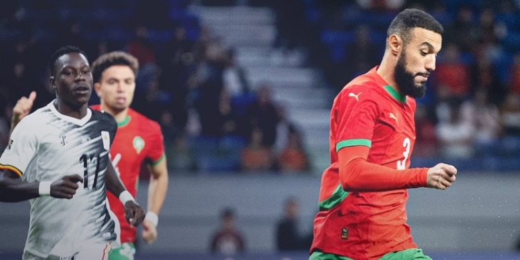 المنتخب الوطني يكتسح أوغندا بأربعة أهداف