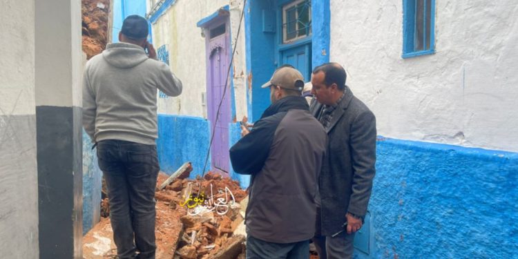 العرائش.. انهيار منزل مكون من ثلاثة طوابق