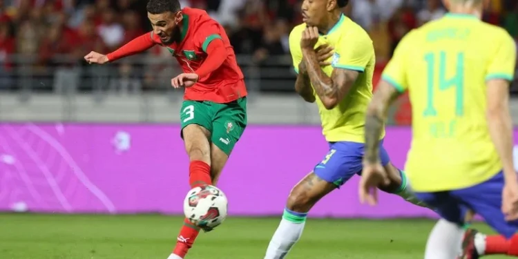 إقبال كبير على مباراة المغرب والبرازيل