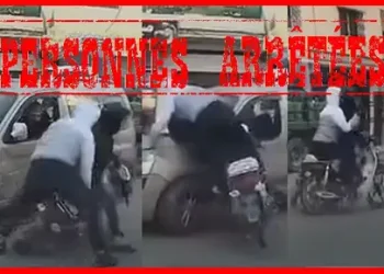 فاس.. إيقاف شابين للاشتباه في السرقة بالخطف والفرار بعد حادثة سير