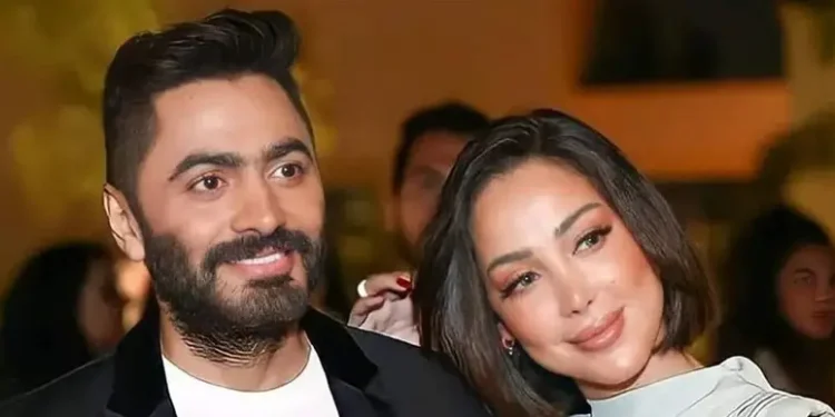 تفاعل متبادل يعيد الجدل من جديد..هل تعود علاقة تامر حسني وبسمة بوسيل؟