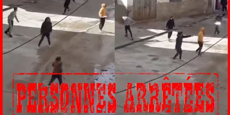 توقيف مشتبه فيهما في تبادل العنف بالأسلحة البيضاء بحي بنسودة بمدينة فاس