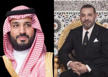 جلالة الملك يجري اتصالاً بالأمير محمد بن سلمان بن عبد العزيز آل سعود