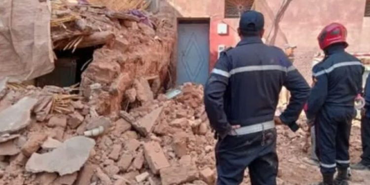 انهيار منزل بسبب الأمطار يو-دي بحيا-ة ثلاث نساء بالعرائش