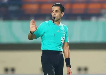 طاقم تحكيم ليبي بقيادة معتز الشلماني يدير مواجهة نهضة بركان وريفرز يونايتد