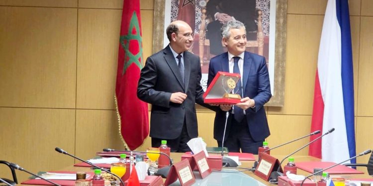 رئيس النيابة العامة يستقبل وزير العدل الفرنسي 