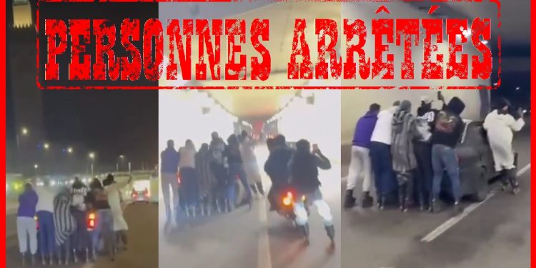توقيف ثلاثة أشخاص بالدار البيضاء لتورطهم في استعراض خطير بالشارع العام وتعريض حياة المواطنين للخطر