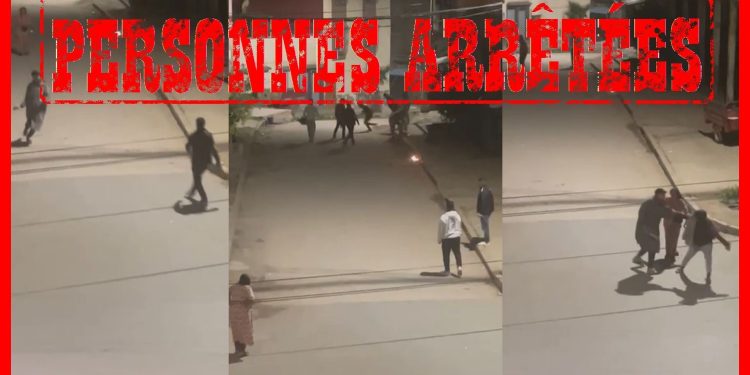 “توقيف خمسة أشخاص بتيفلت بسبب شغب ليلي واستعمال السلاح الأبيض”
