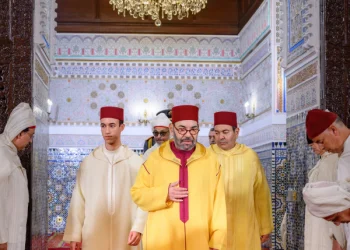 أمير المؤمنين يترأس بالقصر الملكي بالرباط حفلا دينيا إحياء لليلة القدر المباركة