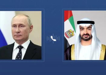 محمد بن زايد يتلقى اتصالًا هاتفيا من بوتين