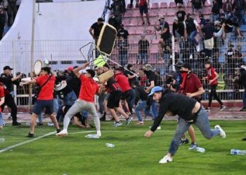 عقوبات تنتظر اتحاد العاصمة بعد أحداث شغب جماهيره أمام أولمبيك آسفي