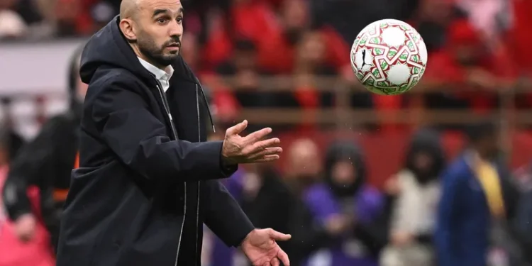 الركراكي ورينارد في سباق تدريب غانا قبل المونديال