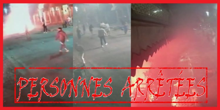 توقيف 4 أشخاص بعد رشق محل تجاري بمراكش
