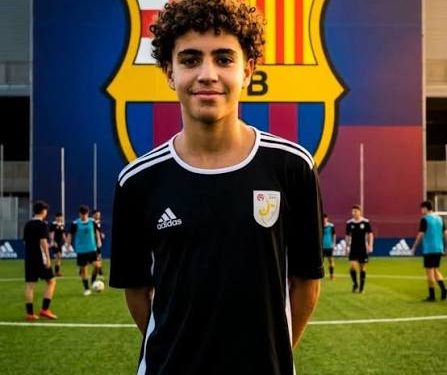 برشلونة يضم الموهبة المغربية أيوب هلالي