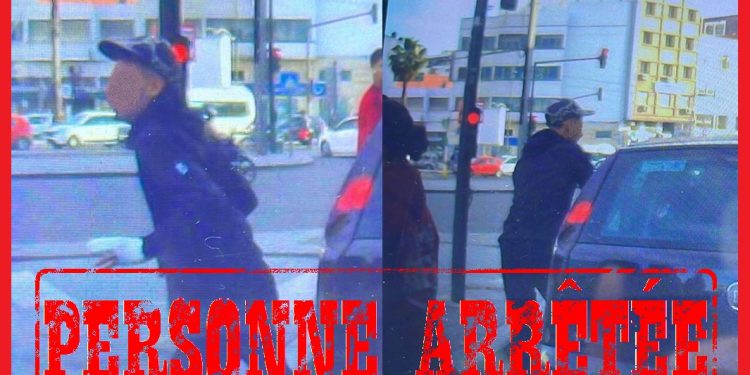 أمن البيضاء يوقف شاباً بتهمة خطف هاتف من داخل سيارة