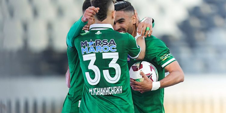 الرجاء يتأهل إلى ثمن نهائي كأس العرش بثنائية في شباك شباب المسيرة