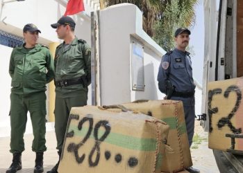مطاردة أمنية تنتهي بحجز أزيد من 4 أطنان من الشيرا وتوقيف عنصرين بضواحي الصويرة