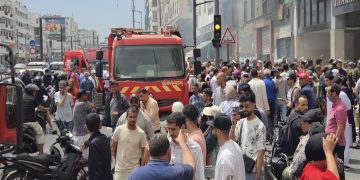 اندلاع حري-ق كبير بقيسارية درب السلطان يخلف خسائر مادية مهمة