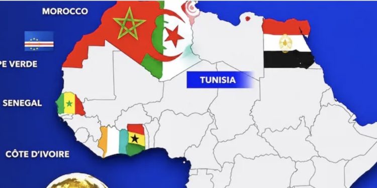 خارطة للمغرب تضم الصحراء الشرقية على القناة التونسية تثير توتراً مع الجزائر