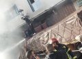 شاحنة إسمنت تقتحم منزلاً بين أولاد امبارك وتيموليلت وتخلف إصابة سيدة