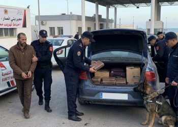 إحباط محاولة تهريب 153 كيلوغراماً من الشيرا بمعبر بني أنصار بالناظور