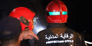 إصاب-ة  طفلة في حاد-ث  سير بعد احتفالات فوز المنتخب الوطني بالقصر الكبير