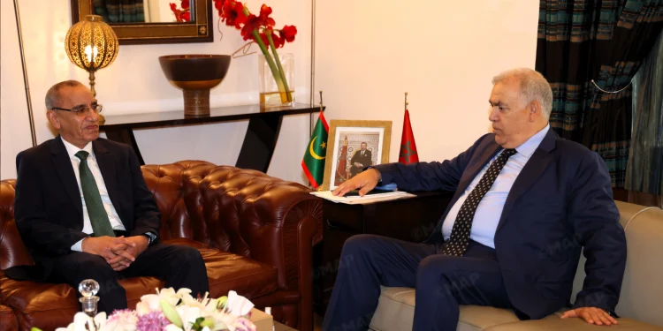عبد الوافي لفتيت يجري مباحثات بالرباط مع نظيره الموريتاني