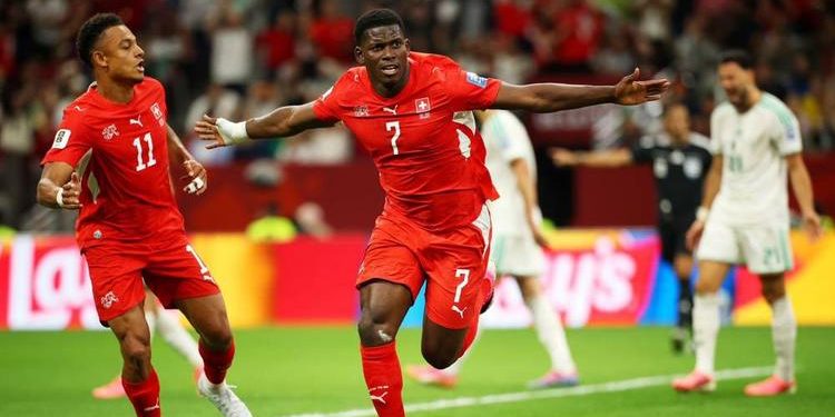 سويسرا توقف رحلة الجزائر في كأس العالم