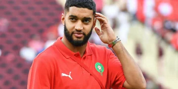 الإصابة تهدد مشاركة الصيباري في قمة المغرب وفرنسا