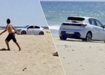 الدرك الملكي يشدد المراقبة على الشواطئ بضواحي طنجة ويوقف سائقاً متهوراً بعد قيادة خطيرة وسط المصطافين