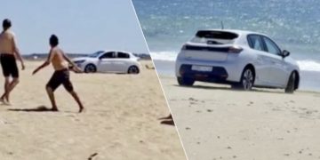 الدرك الملكي يشدد المراقبة على الشواطئ بضواحي طنجة ويوقف سائقاً متهوراً بعد قيادة خطيرة وسط المصطافين