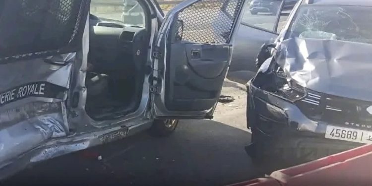 مطاردة تنتهي بتوقيف سائق بعد تجاوزه محطة الأداء وسداً أمنياً للدرك