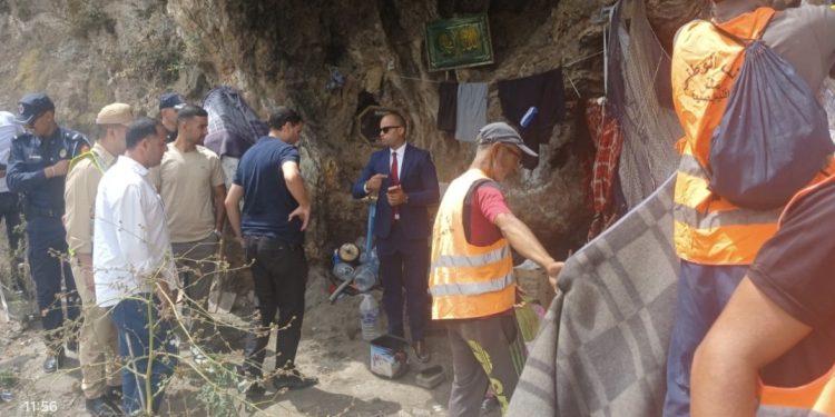 “سلطات الحسيمة تهدم بركة عشوائية بجبل موروبييخو بعد شكايات الساكنة”