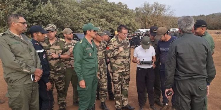 متطوعون وسلطات يوحدون الجهود للسيطرة على الحري-ق  الغابوي بأزيلال