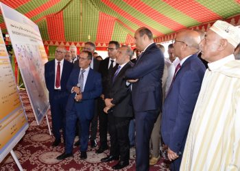 المكتب الوطني للكهرباء والماء الصالح للشرب يطلق أشغال مشروع تقوية وتأمين التزويد بالماء الصالح للشرب لخريبكة والمراكز المجاورة لها