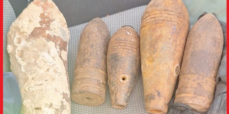 5 مقذوفات قديمة تقود شخصاً إلى التوقيف في طنجة