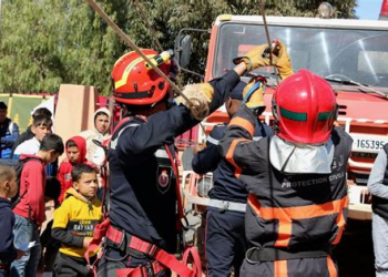 تدخل سريع للوقاية المدنية يطوق حريقً-ا بالمدينة القديمة في الدار البيضاء