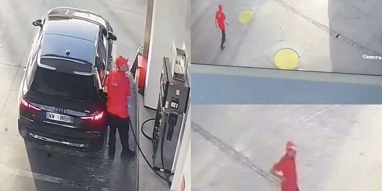 استنكار واسع بعد توثيق فرار سائق سيارة فاخرة من محطة وقود بطنجة دون أداء ثمن الوقود